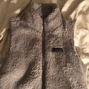 Gray Fleece Vest